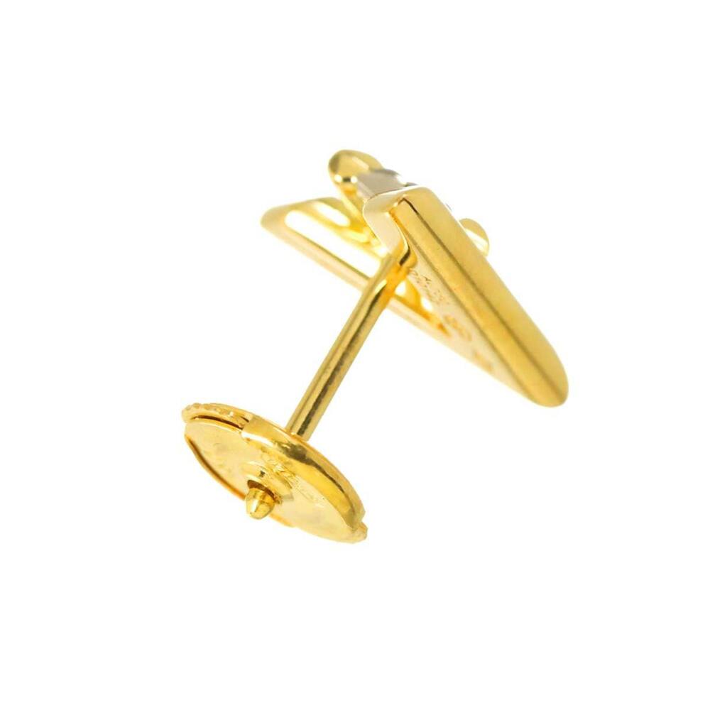 LOUIS VUITTON 18k Yellow Diamond Earrings - Picture 4 of 9